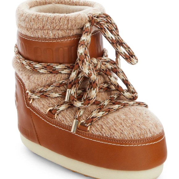 Chloe x Moon Boot® Lace-Up Boot - Picture 3 of 12